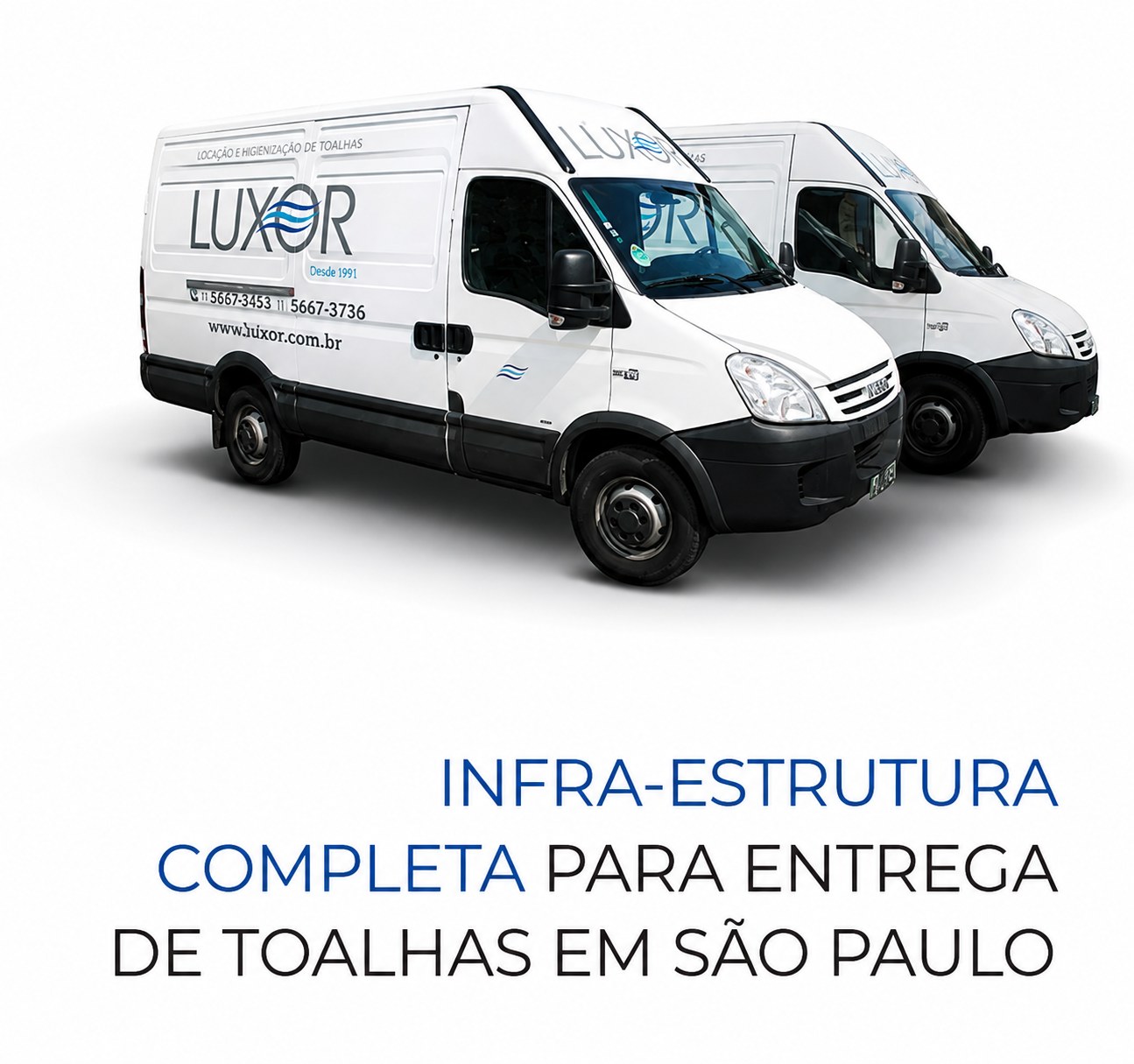 Infraestrutura completa para entrega de toalhas em São Paulo