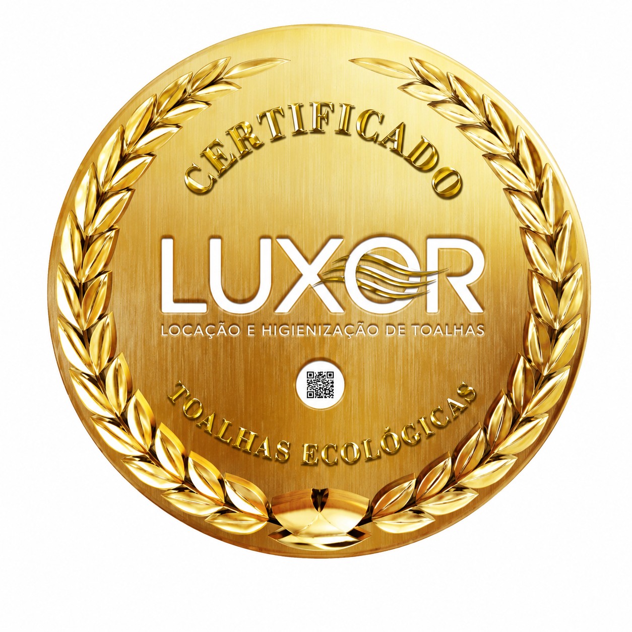 Selo Certificado Luxor — Toalhas Ecológicas